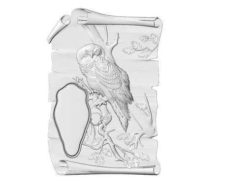 Deer trophy plaque - deer,