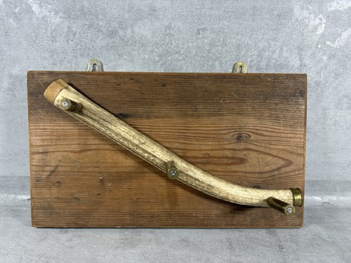 Vintage antler horn wall hooks - antler,