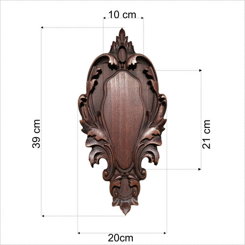 Deer trophy plaque - deer,