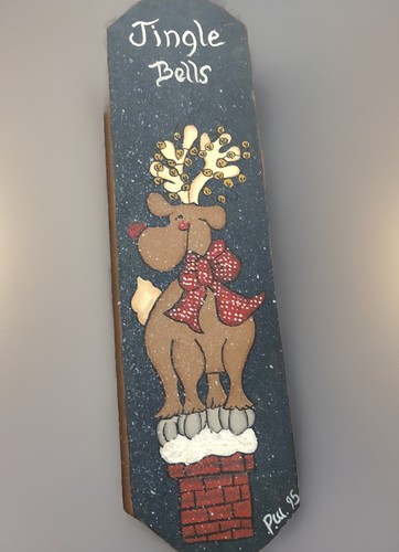 Christmas reindeer wood - reindeer,