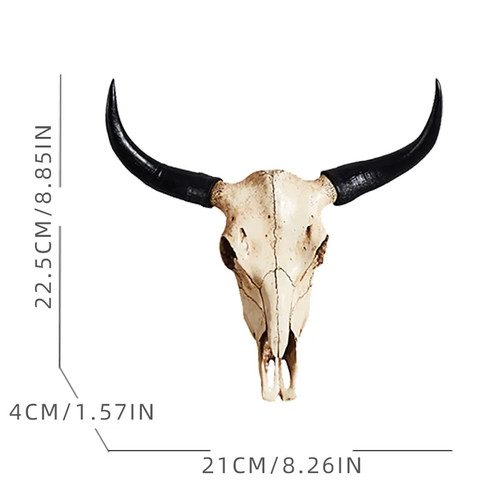 Vintage bull head wall - bull,