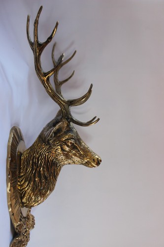 Deer head wall mount - deer,