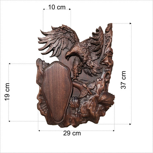 Hunting deer trophy shield roe - shield,
