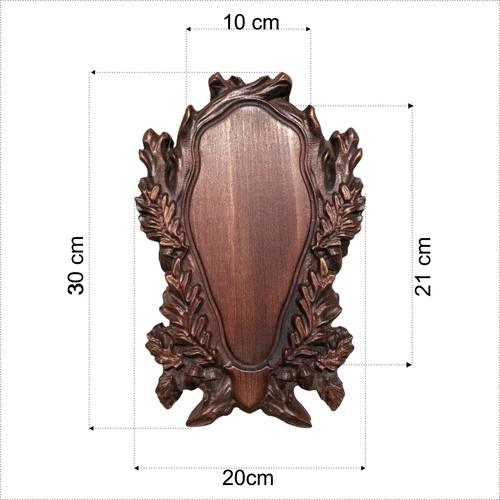 Wooden deer trophy - trophy, roe