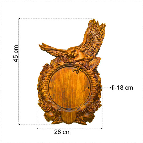 Deer trophy plaque - deer, roe