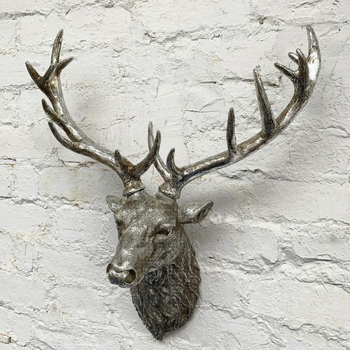 Large wall mounted stag head - mounted,