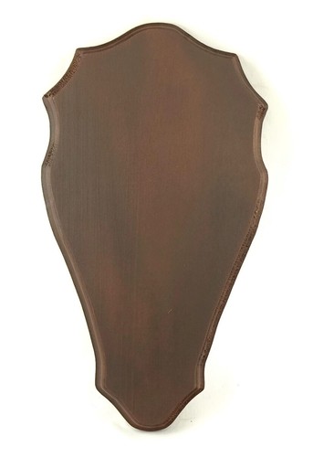 Wooden base shield trophy - shield,